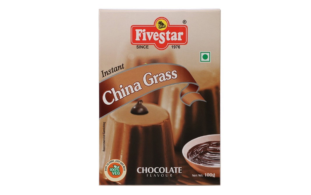 Five Star Instant China Grass, Chocolate Flavour   Box  100 grams